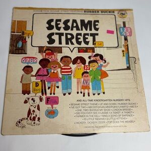 Sesame Street Vintage Record